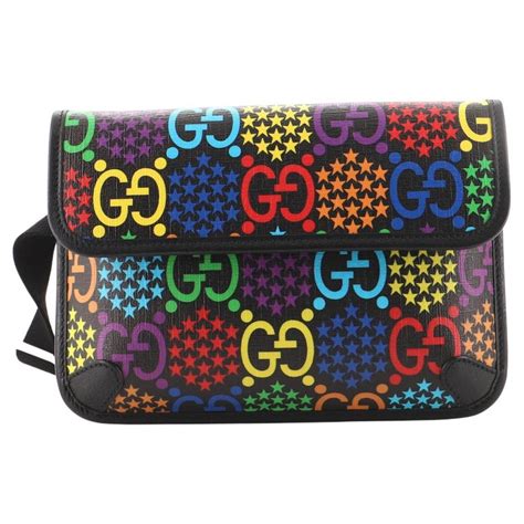 gucci print bag|gucci psychedelic belt bag.